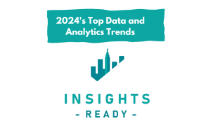 InsightsReady logo beneath a banner titled '2024's Top Data and Analytics Trends.