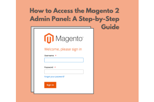 Login screen of Magento 2 Admin Panel Guide.