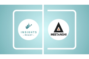 Official companies logo "Insights Ready" and "Meetanshi"