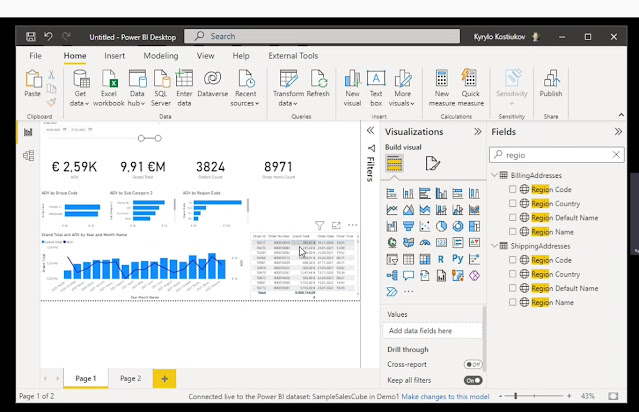 Image for Blog Post How to Create a Magento Report in Power BI Desktop