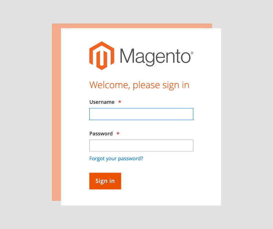 Access to Magento